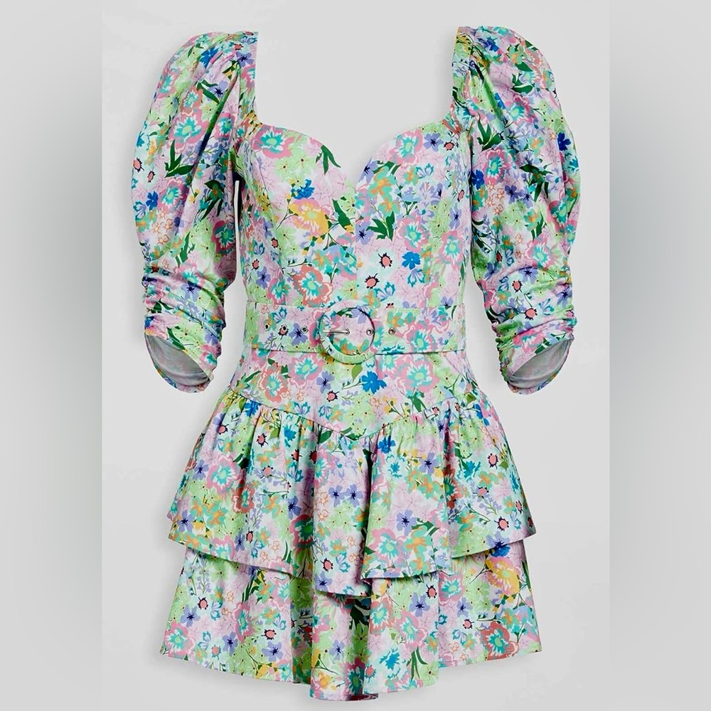 For Love & Lemons Jardine Floral Dress